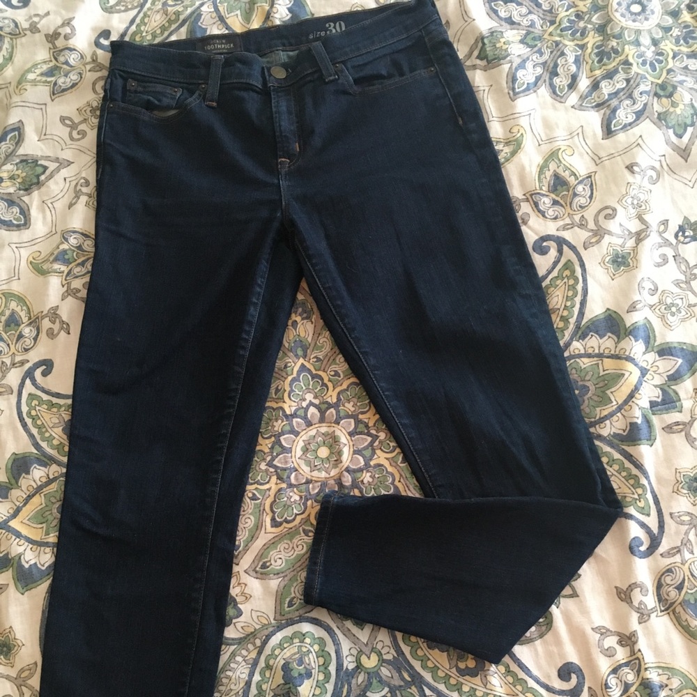 J Crew Toothpick Jeans, size 30